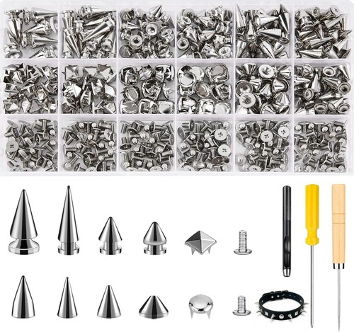 Craluuur 455 pezzi kit borchie - 455,