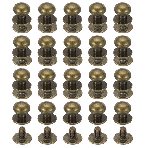 20set 9mm rivetti pelle - 20set,