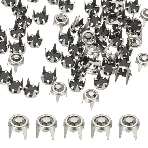 6mm strass borchia pezzi - 6mm, 70