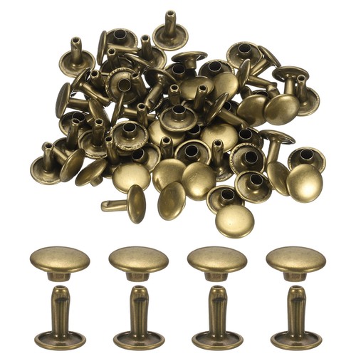 Set 120 rivetti pelle mm - in,