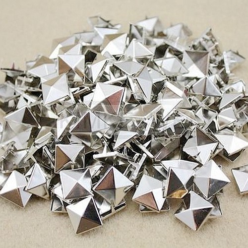100 borchie metallo - 100,