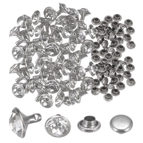 200 pezzi rivetti cristallo - , 10
