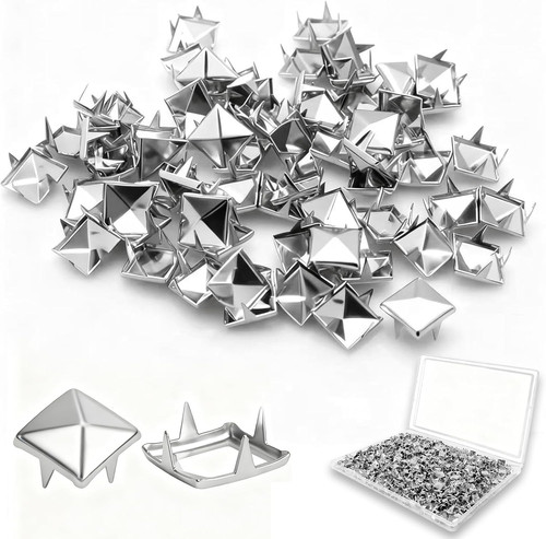 500pcs 10mm punte quadrate - 500pcs, 4