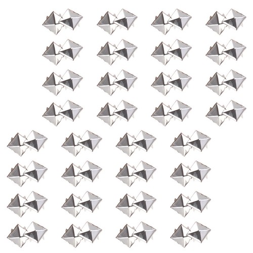 100 pezzi borchie - borchie, quadrate