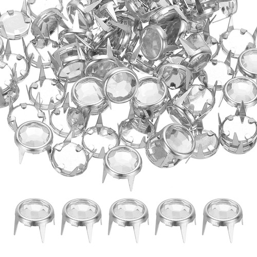 Pezzi 10mm strass borchia - pezzi,