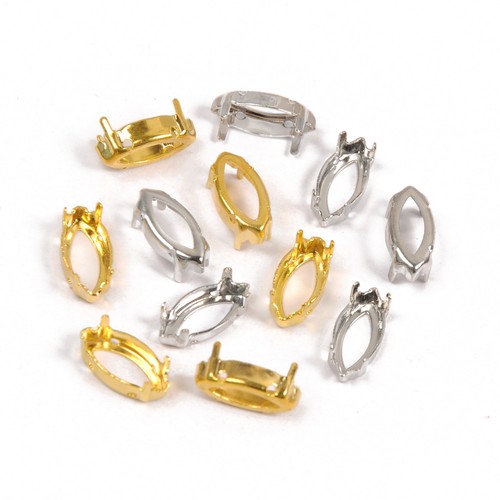 Navette borchie rame oro - rame,